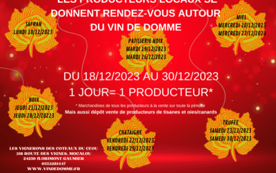 Marché de producteurs décembre 2023